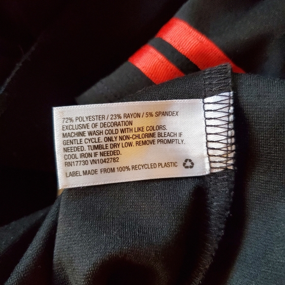 Wild Fable Black and Red Pleated Cheerleader Skirt size XS - Picture 7 of 8